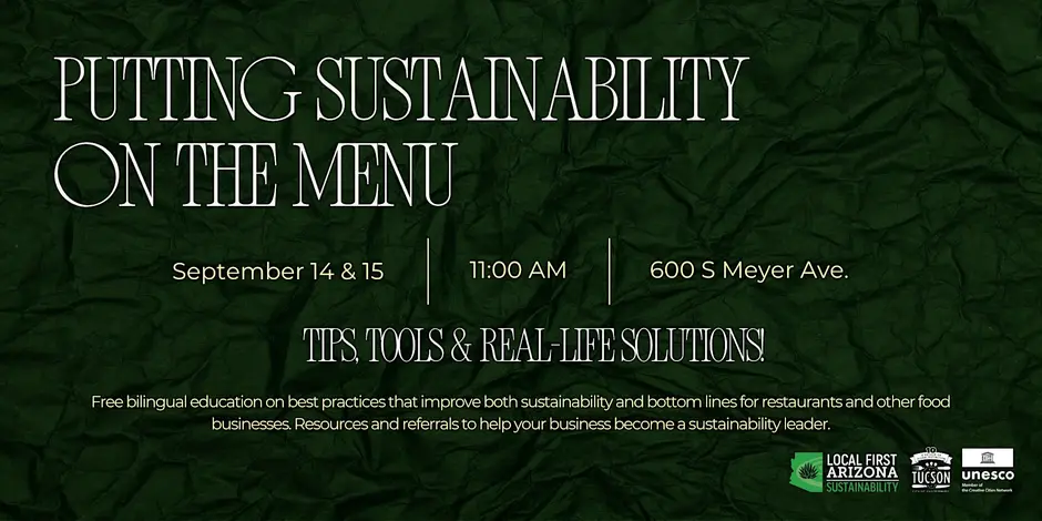 Putting Sustainability on the Menu