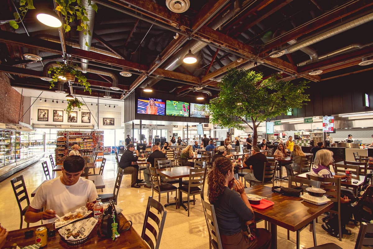Gibson Food Hall & Market now open downtown